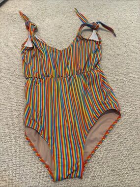 Kortni Jeane Striped One Piece